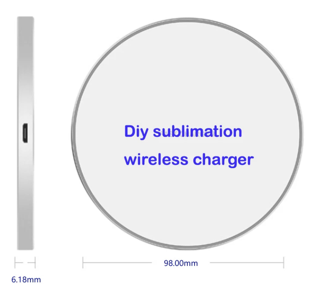 Sublimation wireless charger