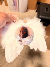 Load image into Gallery viewer, Feathered wing ornament
