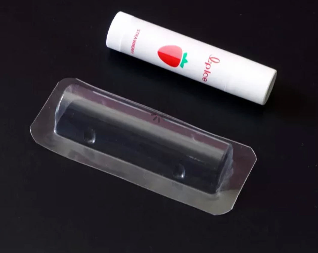 Lip balm plastic cover