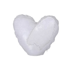 Load image into Gallery viewer, Sequin heart pillow case
