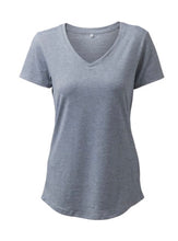 Load image into Gallery viewer, V neck sublimation women shirt
