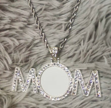 Load image into Gallery viewer, Mom blinged out necklace
