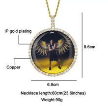 Load image into Gallery viewer, 60mm round sublimation chain

